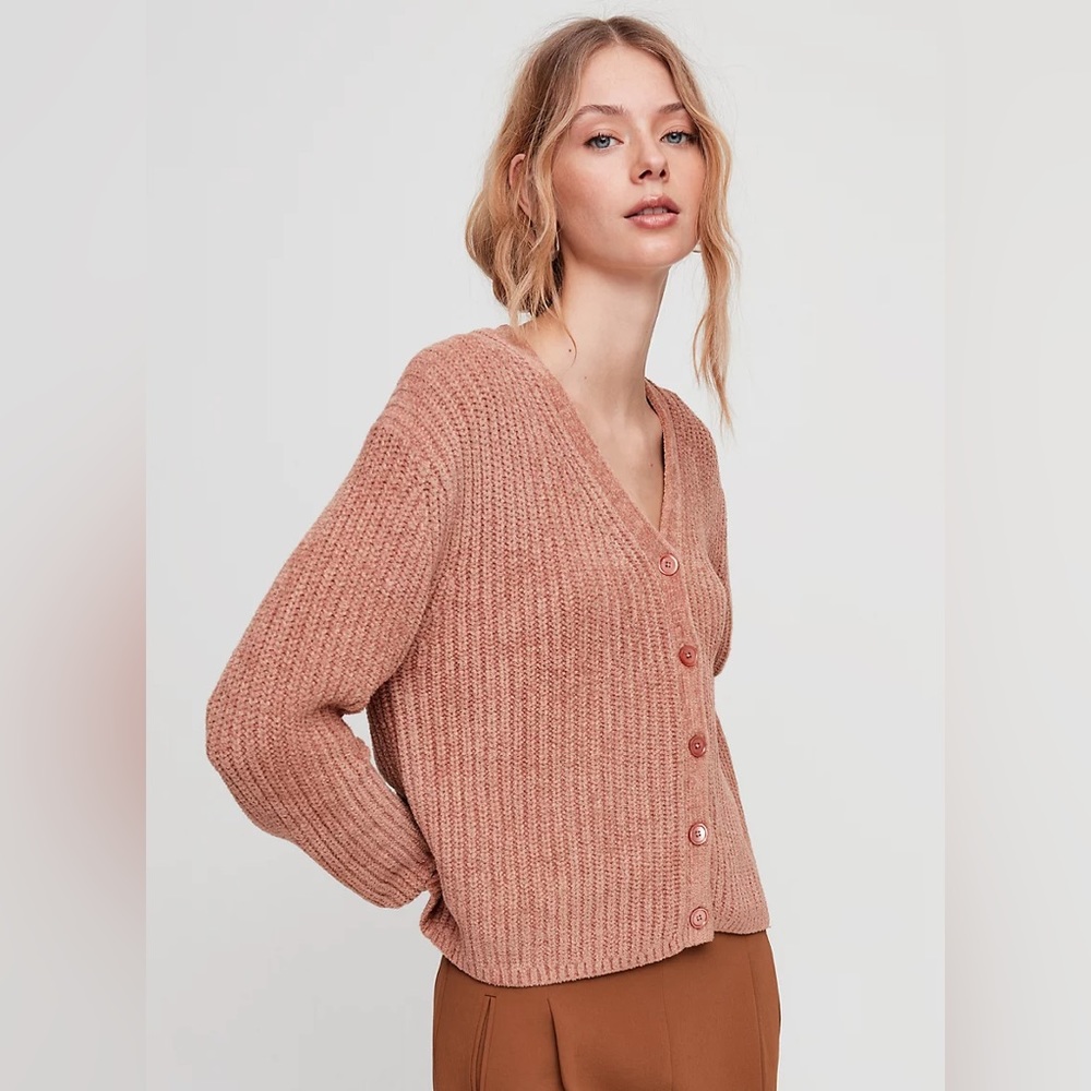Wilfred Aritzia Elka Chunky Knit Cardigan Size xxs